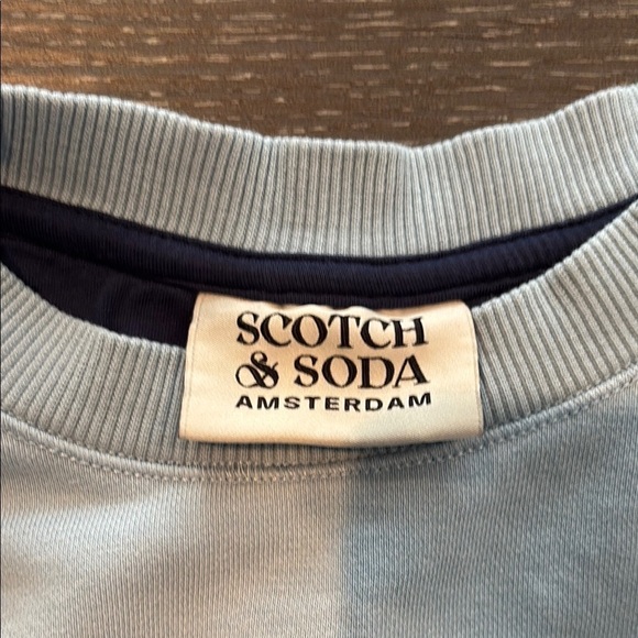 Scotch & Soda Light blue Sweater - Today Tomorrow and Forever - Picture 2 of 4